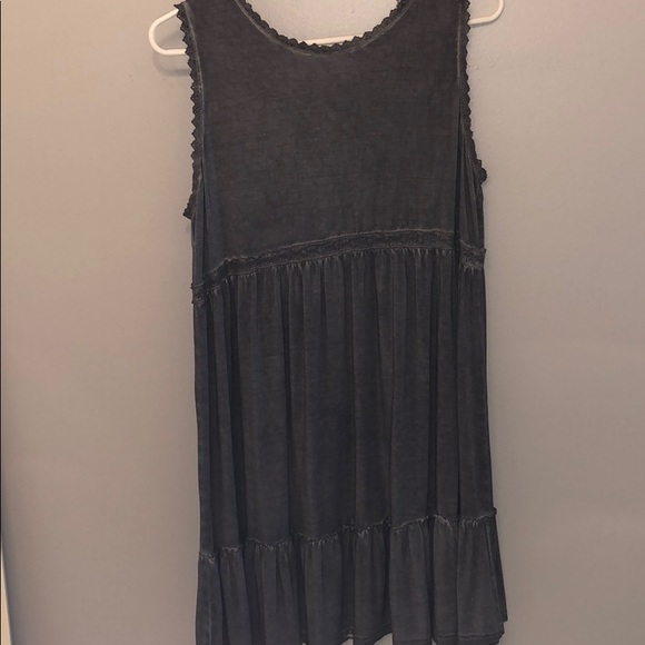 Umgee lace dark grey dress. Never worn!! - Picture 5 of 5
